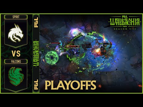 LOSER IS OUT! FALCONS vs SPIRIT - HIGHLIGHTS - PGL Wallachia Season 8 | DOTA2