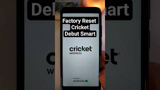 Factory Reset Any Cricket - Debut Smart - Easiest Way #factoryreset #android #shorts screenshot 4