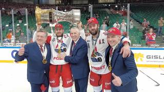 РАДУЛОВ: ПОБЕДА РАДИ ТЕХ ПАЦАНОВ / ХАРТЛИ ЗАВЕРШИЛ КАРЬЕРУ / ЧЕМПИОНСКИЙ ЛЕД ЛОКОМОТИВА
