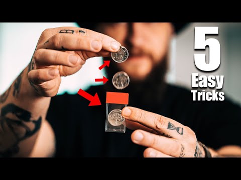 5 EASY Magic Tricks ANYONE Can Learn!!