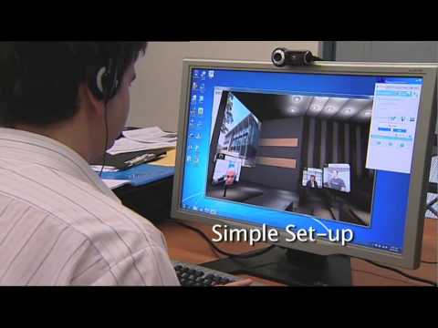 Demonstration of iSee video conferencing