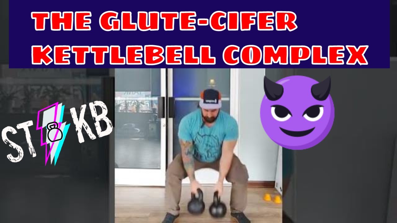 The "Glute-cifer" Kettlebell Complex from my Double Kettlebell Precision Course