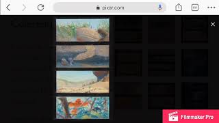 Pixar color scripts
