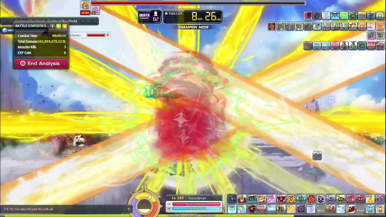 [MSEA] 191m CP Dual Blade Hard Seren Solo (UC Real Run - 20mins) - 63k HEXA