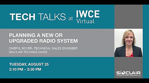 Planning A New or Upgraded Radio System - Sinclair...
