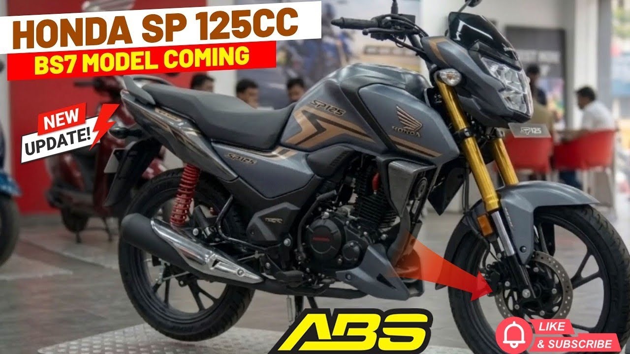 Honda SP125 BS7 2026 Upcoming Model | New Design, Features, Engine ...