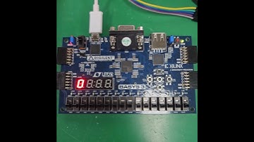 FPGA(BASYS 3, VItis) - seg7_shift