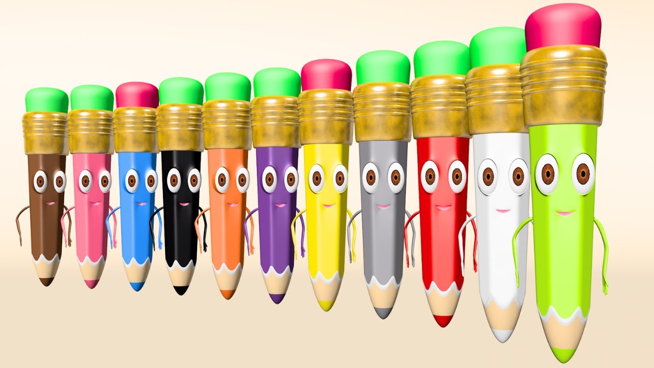 Pastelli Colori Canzone ✏️ Canzoni per Bambini | BROandSIS Italiano