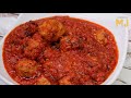 Albóndigas en salsa de tomate | Sin freír y llenas de sabor