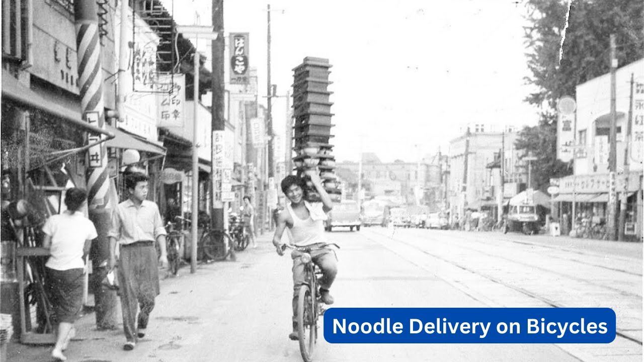 Nostalgic Wheels: Exploring the Old Art of Soba Noodle Delivery on Bicycles in Japan