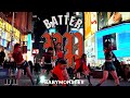 Kpop in public nyc  times square babymonster  batter up dance cover by f4mx