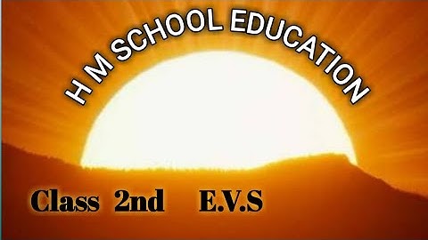 class  2nd । E.V.S । chapter 9 । Our Body