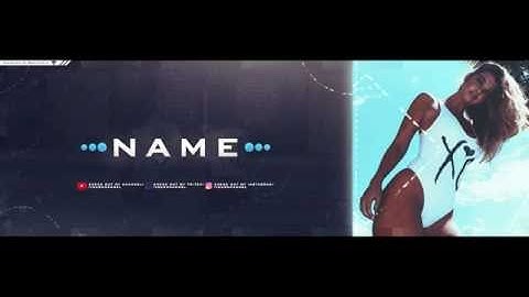 Twitter Header Template #3 by @Scufable