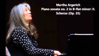 Martha Argerich: The complete Piano sonata no. 2 in B-flat minor Op. 35