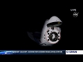 NASA SpaceX Crew Dragon Docks with International Space Station