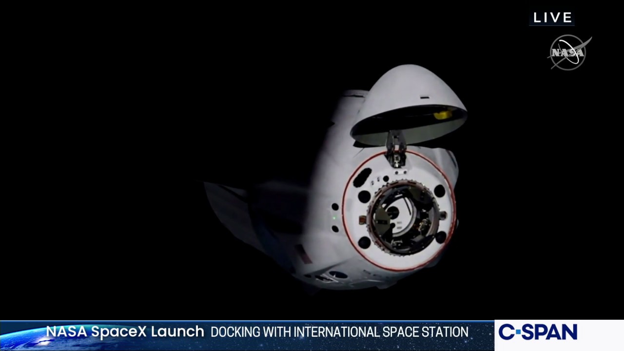 SpaceX's Crew Dragon docks successfully with ISS