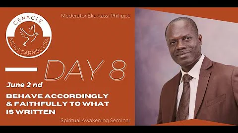 CENACLE 2022 - DAY 9 : Destruction of Old Wineskin...