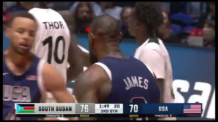 SOUTH SUDAN vs USA | USAB SHOWCASE | FULL GAME HIGHLIGHTS | July 20, 2024