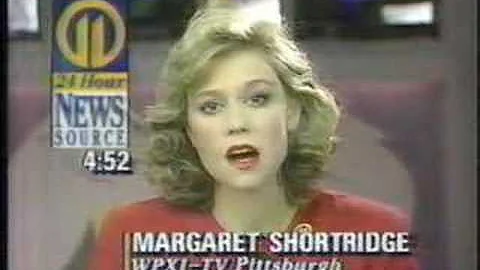 WPXI TV Pittsburgh Newsbreak 1992