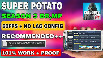 CALL OF DUTY MOBILE 60FPS Lag Fix 1GB Ram Android | Codm Config 2023