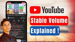 Youtube Stable Volume Feature Explained Youtube New Features 2024 Ios & Android