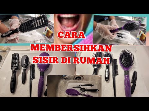 Video: 3 Cara Membersihkan Sisir dan Sisir Rambut