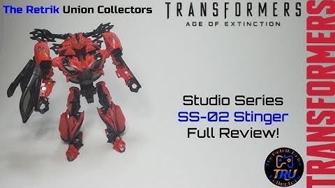 Transformers Studio Series SS-02 Stinger Review!