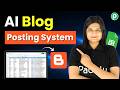 Automatically Publish AI Blog Posts from Google Sheets to Blogger