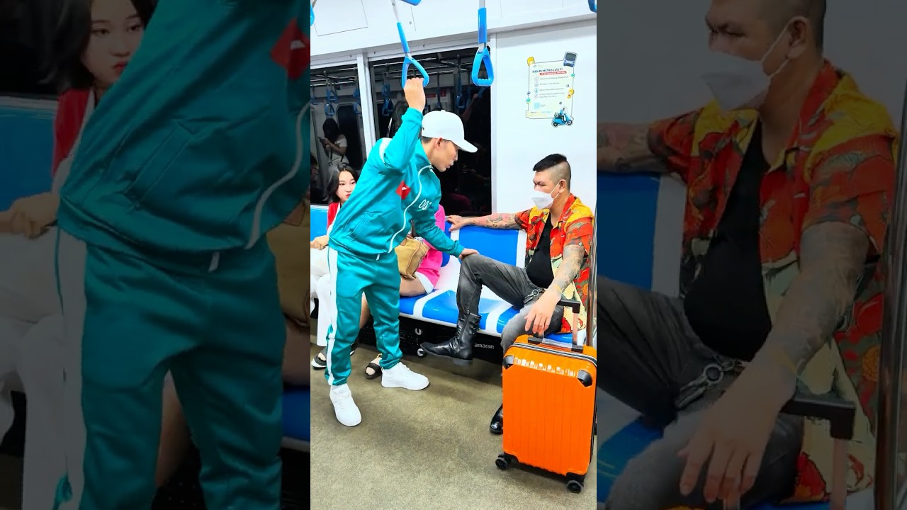 Selfish Man Took 2 Seats 