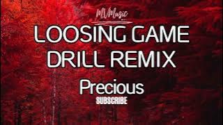 loosing game drill remix by precious (lyrics) | arcade drill remix