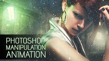 Photoshop Manipulation with Video Animation Effects Tutorial ( Part 2 )