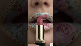 Trending flowers Lipstick | Satisfying ASMR Makeup #lipstick #lipgloss #ASMR #makeup #relaxing