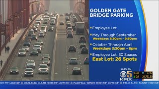 Parking Lot Prices May Rise At Golden Gate Bridge