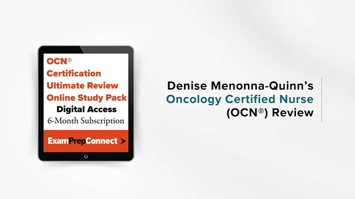OCN® Certification Ultimate Review Online Study Pack