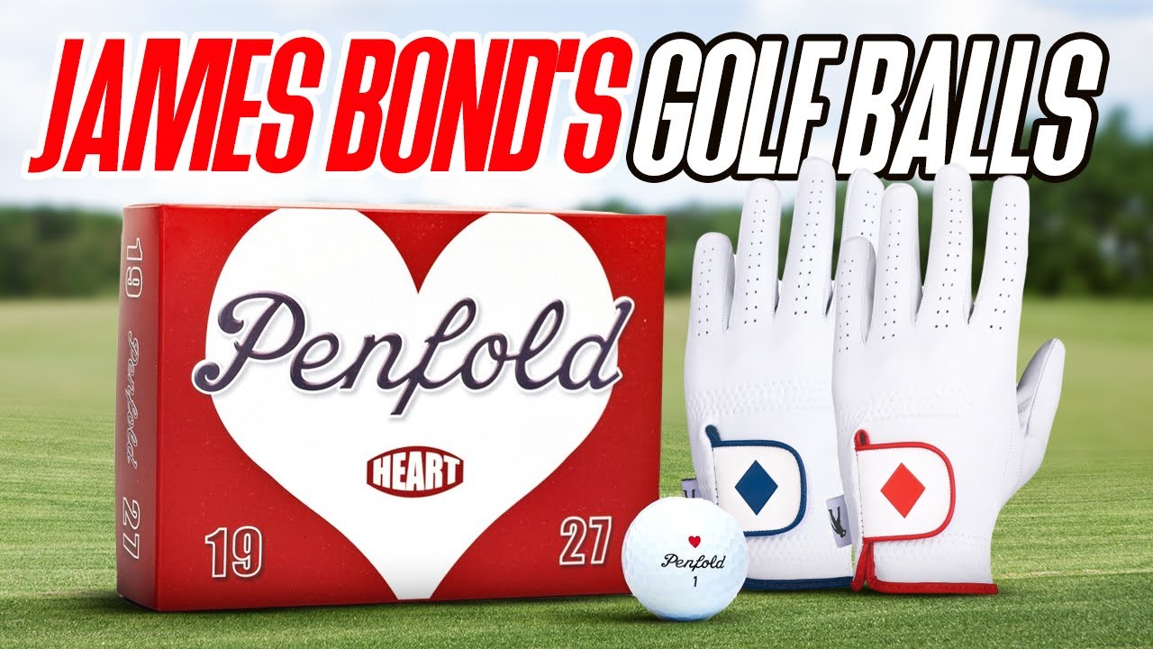 James Bond's Golf Balls? PENFOLD GOLF REVIEW YouTube