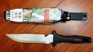 nisaku field outdoor knife made in Japan