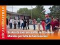 Se desata caos en casillas de la colonia Morelos por falta de funcionarios