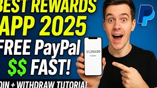 Best Rewards App 2025 | Earn Free PayPal Money Fast (Join + Withdraw Tutorial) screenshot 4