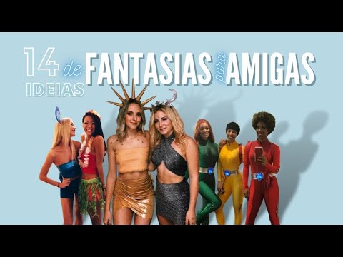 14 ideias de fantasias para o HALLOWEEN entre AMIGAS