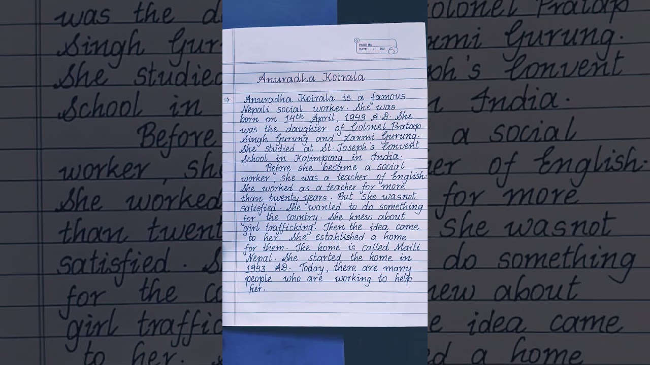 Anuradha Koirala & social services 