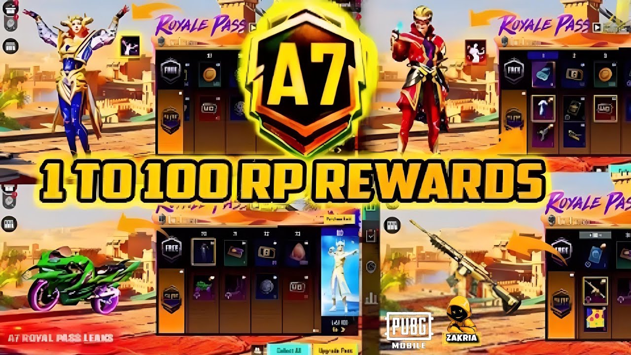 A7 Royal Pass  Exclusive Leaks Rewards, and Ace 7 Unveiled PUBG Mobile BGMI