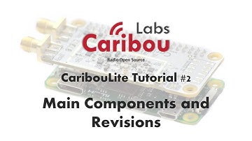 CaribouLite Tutorial - 2. Main Components and Revisions