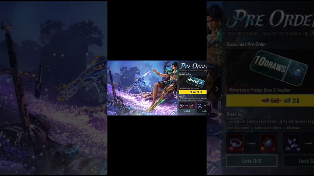 free material piece in new pre order ultimate exchange Gem PUBG mobile