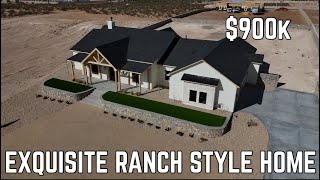 Imagine Coming Home To This Masterpiece Building a Ranch Home in N.M. #newhomesforsale #luxury