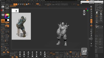 Sculpting My Own Character on Zbrush part 5
