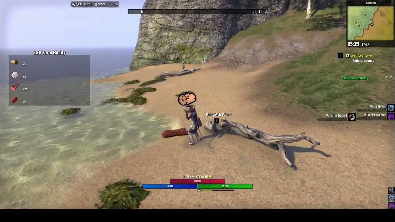 ESO Ruby Ash Wood Farm Easy Rosin/Heartwood YouTube