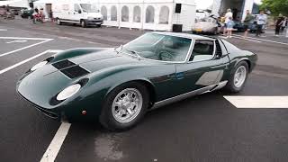Player Profile Gorgeous '60's supercar green Lamborghini Miura S walkaround [Classic Days Düsseldorf 2022]