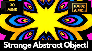 Strange Color Changing Abstract Object! – 30 MINUTES Satisfying Background Video & Wallpaper!