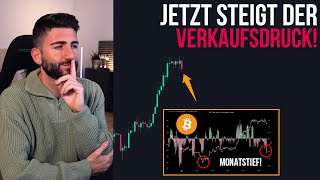 Größter Bitcoin Verkaufsdruck seit ETF Start, aber das sieht niemand!