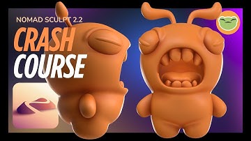Nomad Sculpt Crash Course for Beginners | Alien Frog